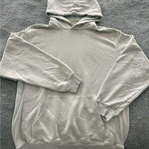 Aerie Mint Green Oversized Distressed Sweatshirt